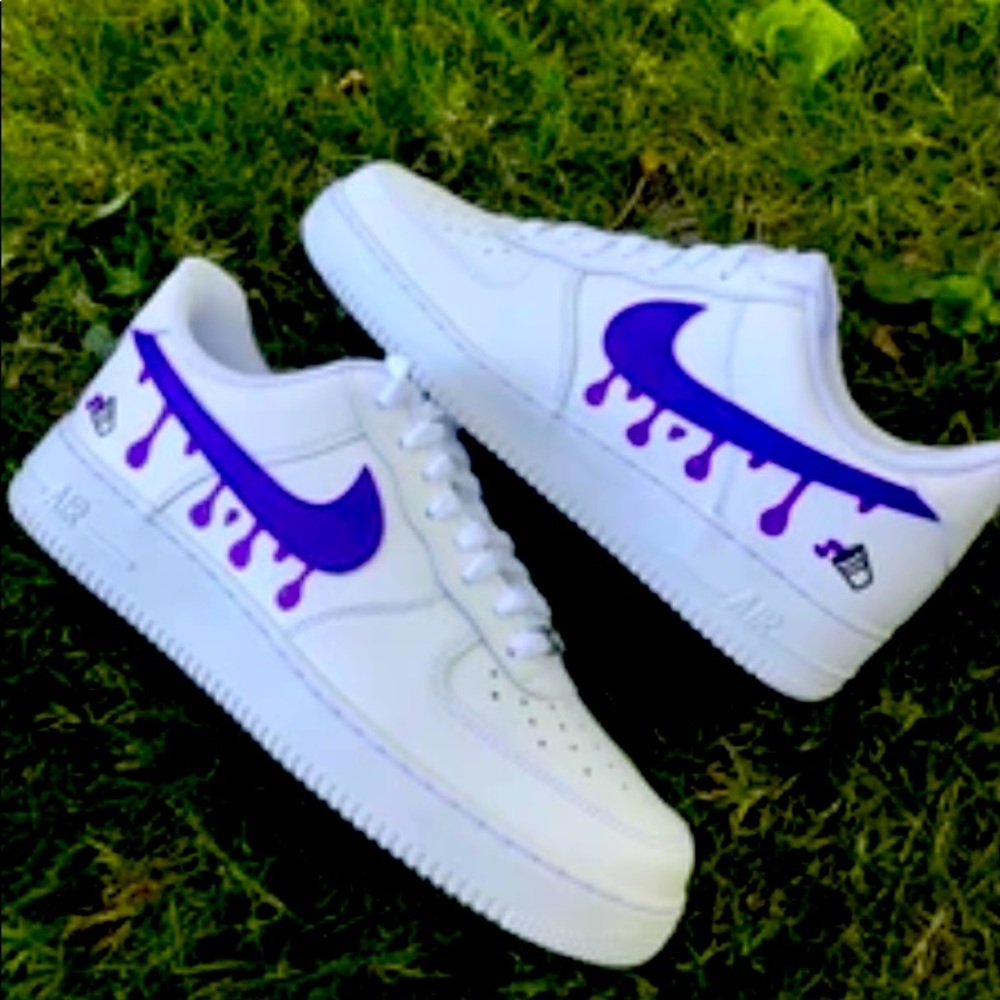 Custom nike air force 1 (leanin)
